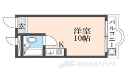 奈良アサカハイツ東間取り図面
