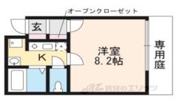 サウスゲート東福寺間取り図面