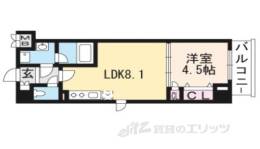 ヴィラ岡崎神宮間取り図面