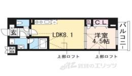 ヴィラ岡崎神宮間取り図面