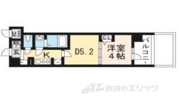 ベラジオ西大路五条間取り図面