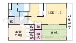 プレイスエリエゼル間取り図面