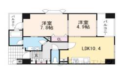 ロータリーマンションパレベルマリン間取り図面