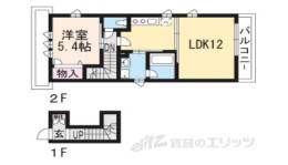 シャーメゾン上片原間取り図面