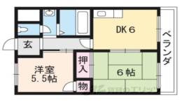 レイク・ウエストHａｎａ間取り図面