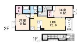 ニューフィルド１間取り図面