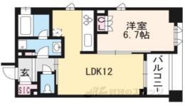 アトラス京都御所西間取り図面