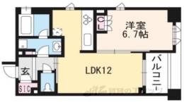 アトラス京都御所西間取り図面