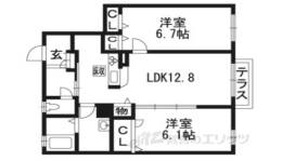 シャーメゾン春日森間取り図面