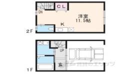 下鴨ゼファー松ヶ崎桜木町間取り図面