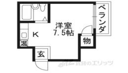 ルチルマンション間取り図面