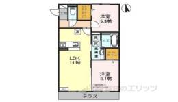 ラヴィベル栗東間取り図面