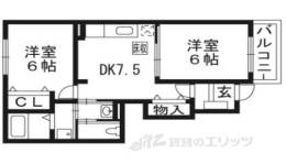 雅　弐番館間取り図面