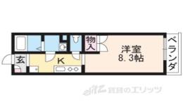 GARNET RESIDENCE 丹波橋間取り図面