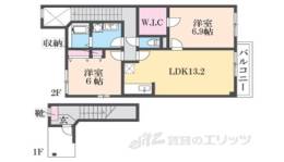 クレールアベニュー間取り図面