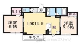 シャーメゾン京町間取り図面