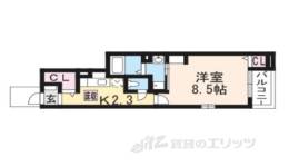 ｆｏｒｅｓｔａ　寺田１間取り図面