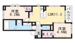 ソレアード御室間取り図面