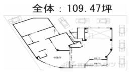 花住坂１丁目店舗間取り図面