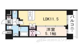 クリスタルグランツ京都西大路間取り図面