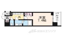 クリスタルグランツ京都西大路間取り図面