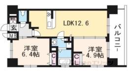 クリスタルグランツ京都西大路間取り図面