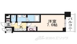 クリスタルグランツ京都西大路間取り図面
