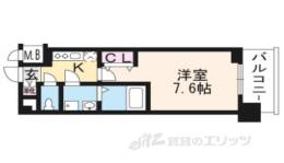 クリスタルグランツ京都西大路間取り図面