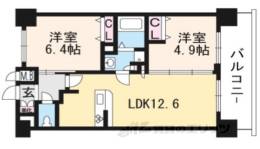 クリスタルグランツ京都西大路間取り図面