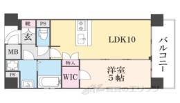 クリスタルグランツ京都西大路間取り図面