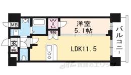 クリスタルグランツ京都西大路間取り図面