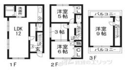 貸家間取り図面