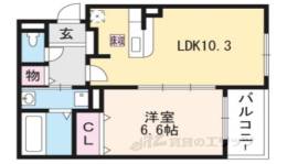 アネックス久我の杜六番館間取り図面
