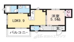クレドール北山間取り図面