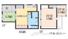貸家間取り図面