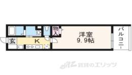 リブリ・フォンテ深草間取り図面