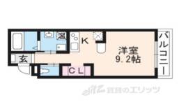 Ｒｏｙａｌ　Ｓｔａｇｅ神宮丸太町間取り図面