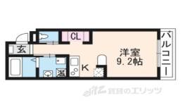 Ｒｏｙａｌ　Ｓｔａｇｅ神宮丸太町間取り図面