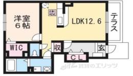 サンリット石部１間取り図面