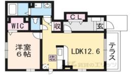 サンリット石部１間取り図面