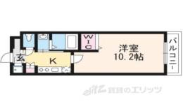 アドバンス京都北大路レフィナード間取り図面