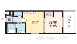 アドバンス京都北大路レフィナード間取り図面