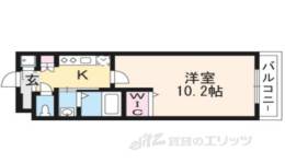 アドバンス京都北大路レフィナード間取り図面