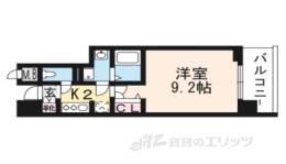 ベラジオ西大路五条間取り図面