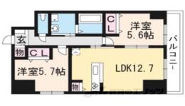 グランレブリー桂川グレイスレジデンス間取り図面
