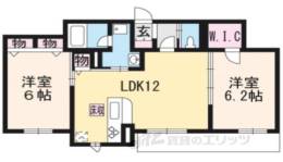 シャーメゾンレビエ間取り図面