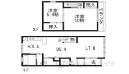 貸家間取り図面