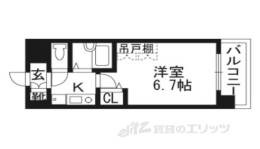 デ・リード烏丸西間取り図面