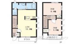 シャーメゾン中大鷺間取り図面