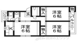 淀団地第２住宅３棟間取り図面